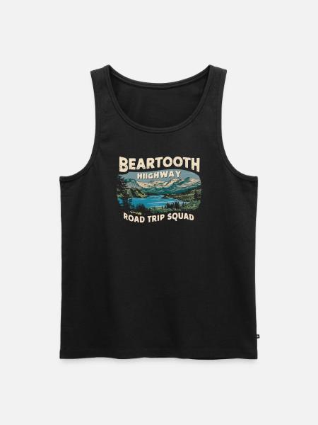 Beartooth Highway Road Trip Squad - Männer Premium Bio Tank Top - Schwarz