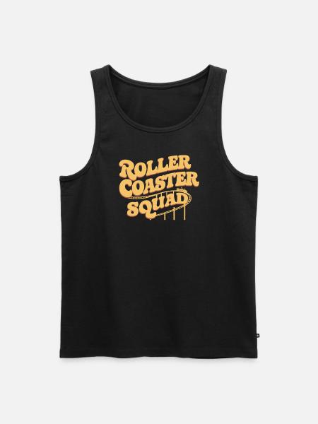 Roller Coaster Squad Achterbahn Fans - Débardeur bio Premium Homme - noir