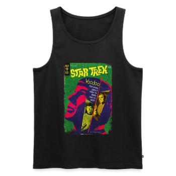 Star Trek The Original Series Voodoo Cover - Men's Premium Organic Tank Top - black - Front - AI Model Male 178 light (178cm)
