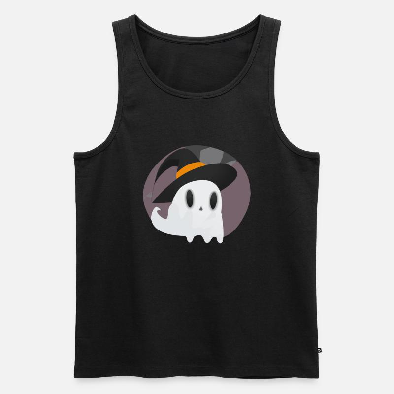 AI Hexe Geist - Männer Premium Bio Tank Top - Schwarz