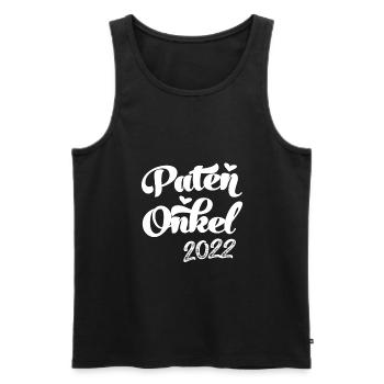 Patenonkel Göd Ged Patenonkel fragen Pate Geschenk - Männer Premium Bio Tank Top - Schwarz - Vorne - AI Model Male 178 light (178cm)