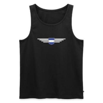 Honduras T-Shirt für Fans - Männer Premium Bio Tank Top - Schwarz - Vorne - Michal (187cm)