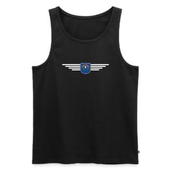 T-shirt Nevada Fan – Parfait pour les fans ! - Débardeur bio Premium Homme - noir - Devant - Michal (187cm)