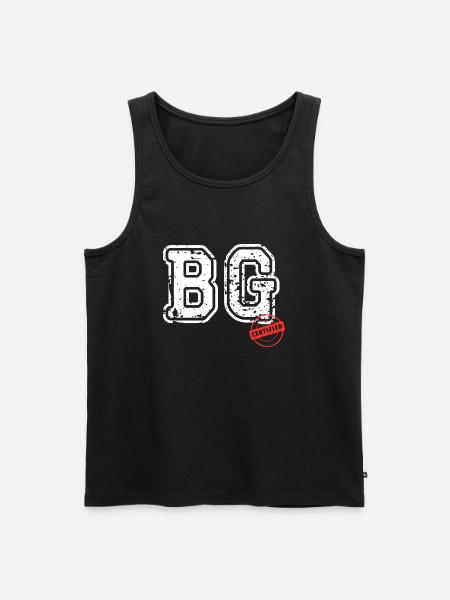 beau gosse - Débardeur bio Premium Homme - noir
