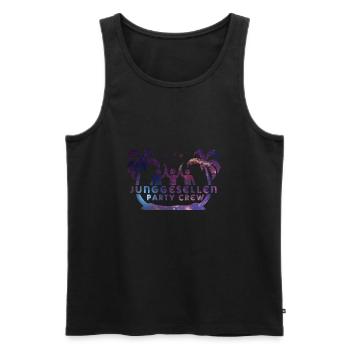 Junggesellen Abschied SKY - Männer Premium Bio Tank Top - Schwarz - Vorne - AI Model Male 178 light (178cm)