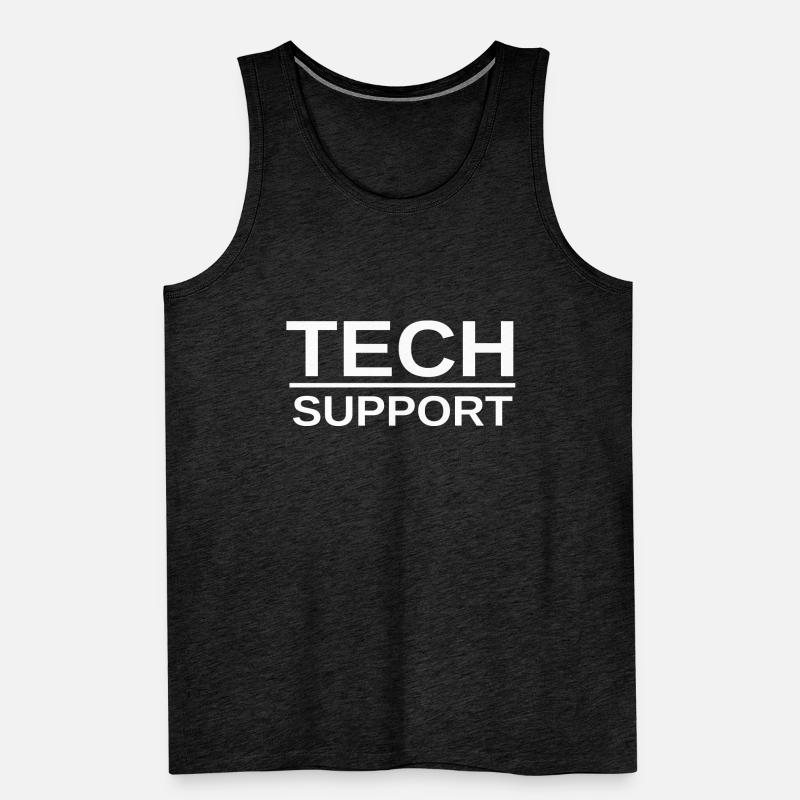 TECH SUPPORT Cryptocurrency Trader Männer Premium Bio Tank Top
