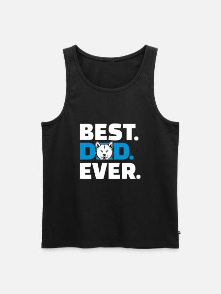Akita - Men's Premium Organic Tank Top - black