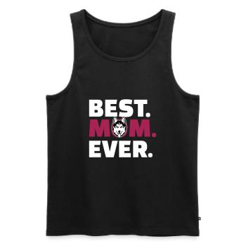 Alaskan Malamute - Männer Premium Bio Tank Top - Schwarz - Vorne - AI Model Male 178 light (178cm)