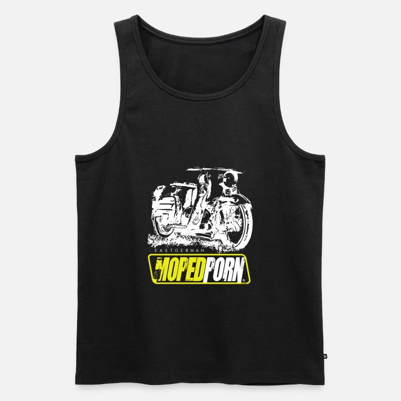 Simson Schwalbe KR51 - MOPEDPORN - Männer Premium Bio Tank Top - Schwarz