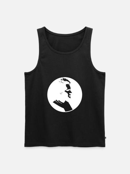 Marie Curie - Men's Premium Organic Tank Top - black