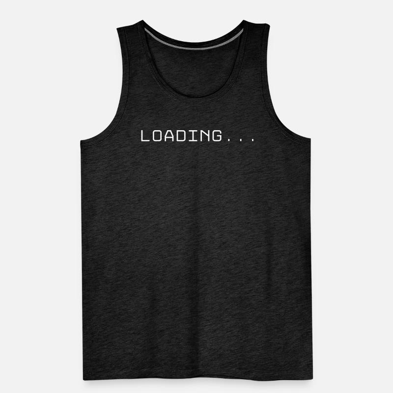 coding programmer tech funny design Men's Premium Organic Tank Top