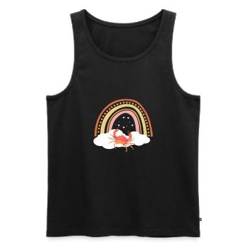 Crustacean Core Crustacean Shirt Gift - Men's Premium Organic Tank Top - black - Front - AI Model Male 178 light (178cm)