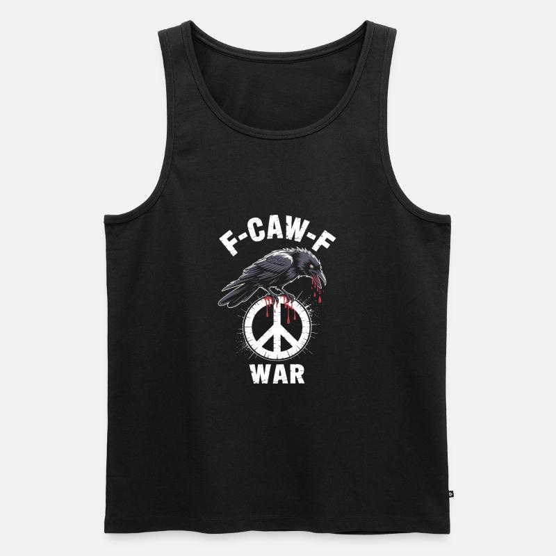 FCAWF War - Männer Premium Bio Tank Top - Schwarz