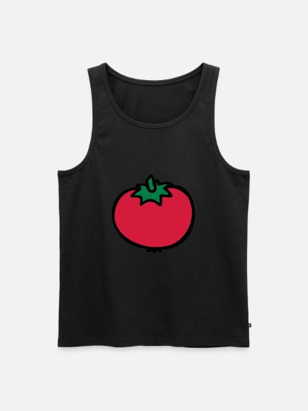 Tomate Tomato tomate pomodoro - Débardeur bio Premium Homme - noir