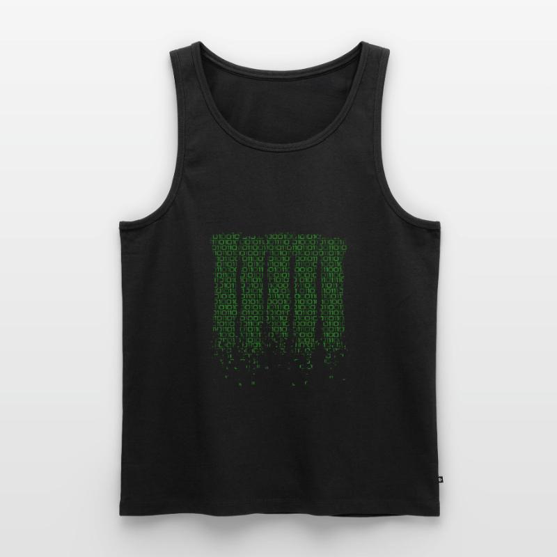 Program code computer scientist engineer gift Men's Premium Organic Tank Top