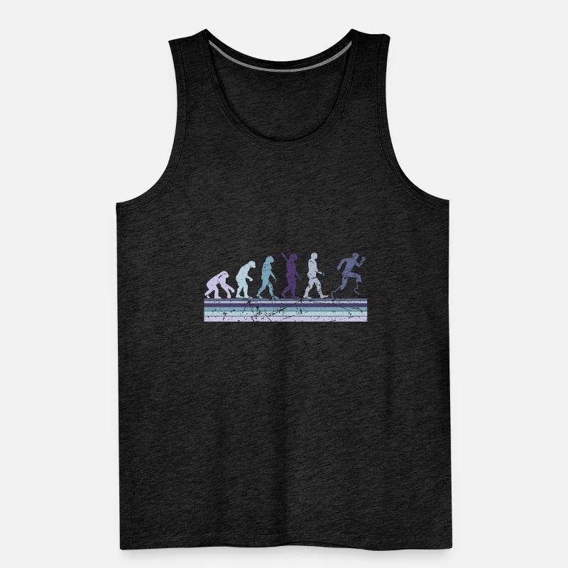 Évolution du Para Running Débardeur bio Premium Homme