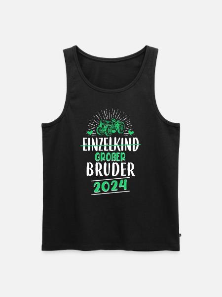 Big Brother 2024 - Men's Premium Organic Tank Top - black