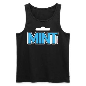 Mint On Card Blister Collecting Collector - Men's Premium Organic Tank Top - black - Front - Michal (187cm)