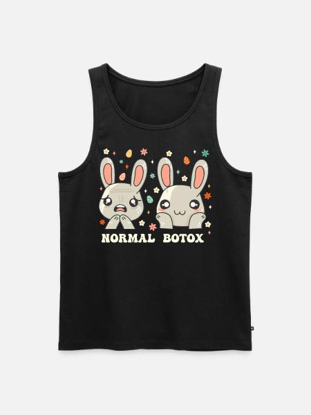 Easter Easter Plastic Surgeon Botox - Men's Premium Organic Tank Top - black