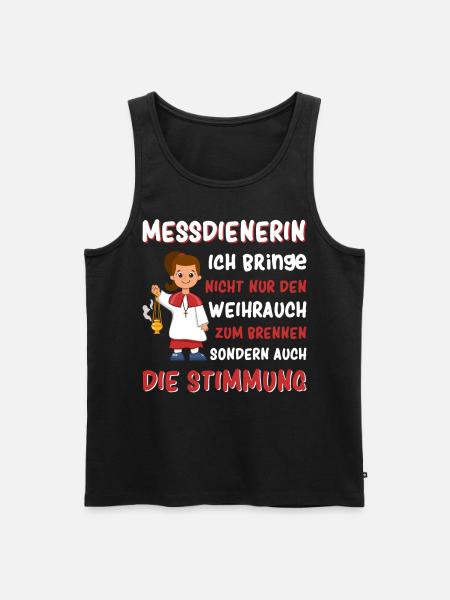 Messdiener Ministrant - Männer Premium Bio Tank Top - Schwarz