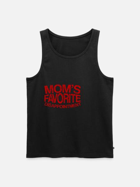 Mom's Favorite Disappointment 4 - Men's Premium Organic Tank Top - black