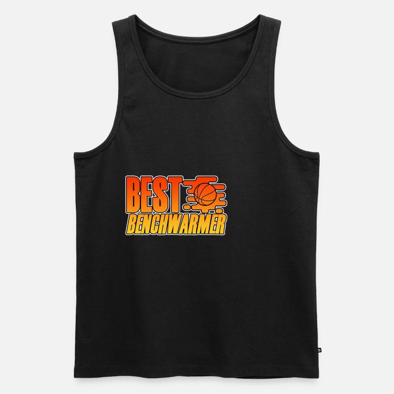 Best Benchwarmer 4 - Männer Premium Bio Tank Top - Schwarz