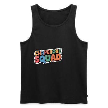 Chaperone Squad 17 - Männer Premium Bio Tank Top - Schwarz - Vorne - Michal (187cm)