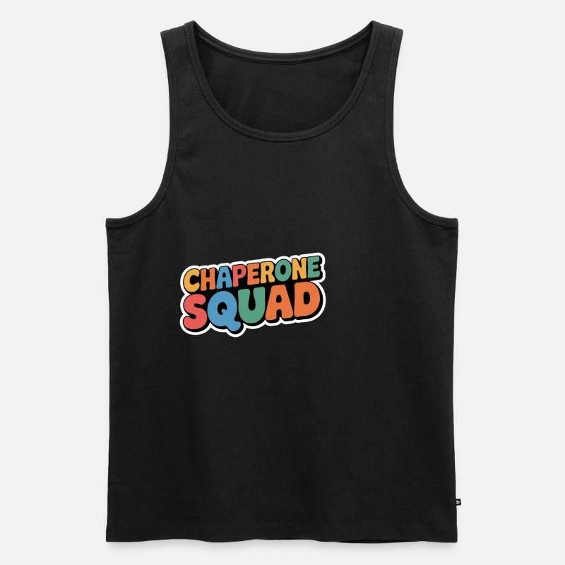 Chaperone Squad 17 - Männer Premium Bio Tank Top - Schwarz