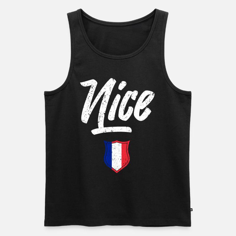 Nett - Männer Premium Bio Tank Top - Schwarz