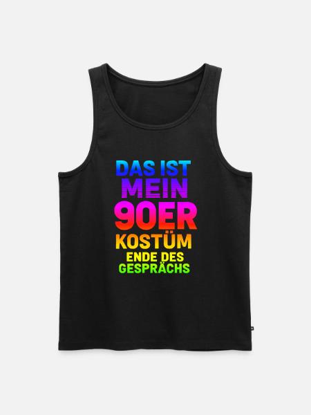 My90s Costume - Men's Premium Organic Tank Top - black