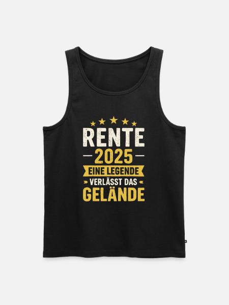 Pension 2025 - Legend - Men's Premium Organic Tank Top - black