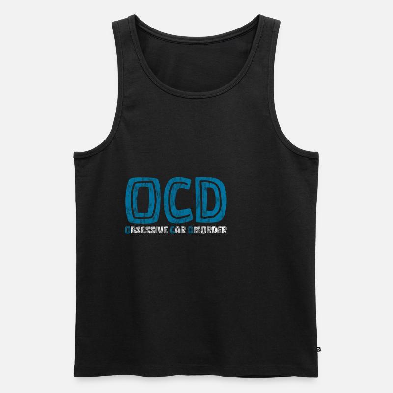 Obsessive Car Disorder 3 - Männer Premium Bio Tank Top - Schwarz