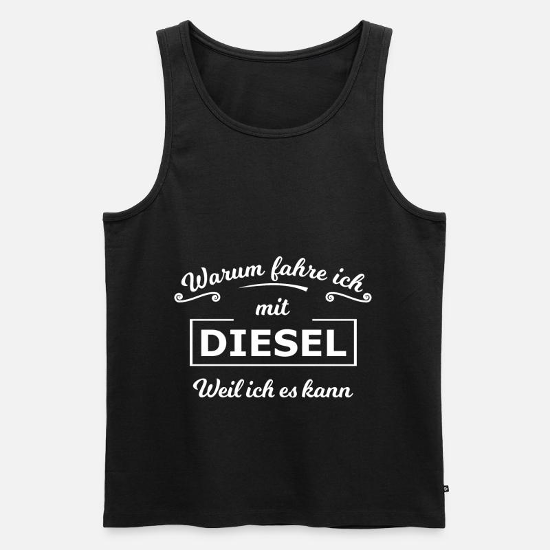 Die Autofahrer - Männer Premium Bio Tank Top - Schwarz