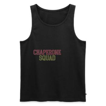 Chaperone Squad 16 - Männer Premium Bio Tank Top - Schwarz - Vorne - Michal (187cm)