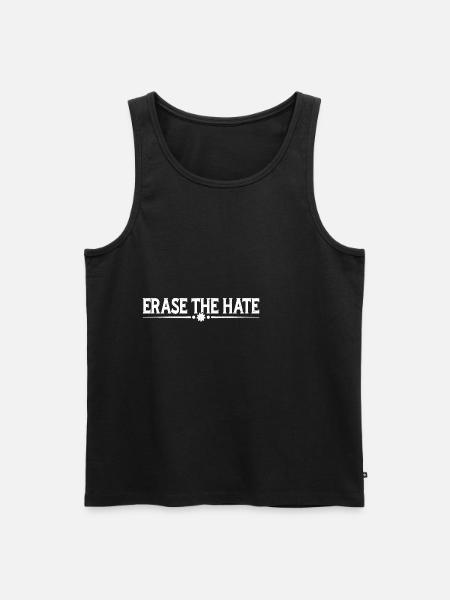 Erase the Hate 7 - Men's Premium Organic Tank Top - black