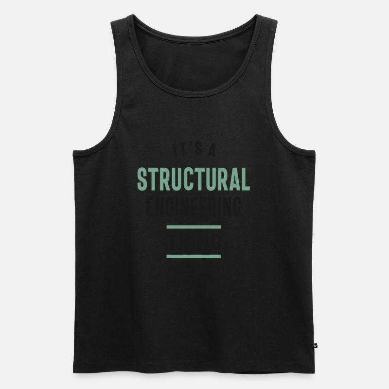 A Structural Engineering Thing - Men's Premium Organic Tank Top - undefined