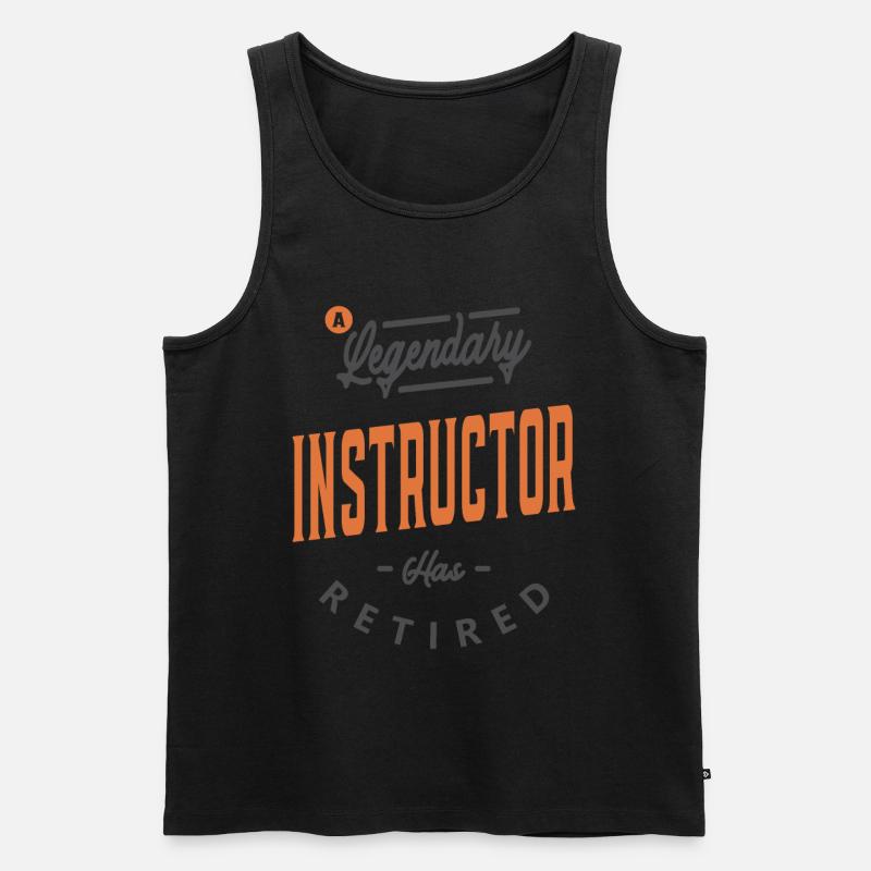 Ausbilder Lustige Berufsbezeichnung Beruf - Männer Premium Bio Tank Top - undefined