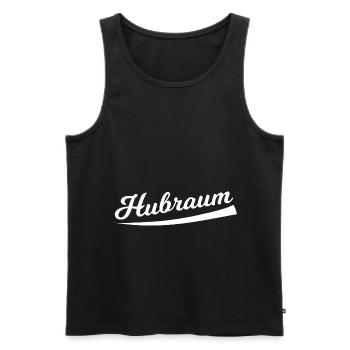 Hubraum und Benzin - Männer Premium Bio Tank Top - Schwarz - Vorne - Michal (187cm)