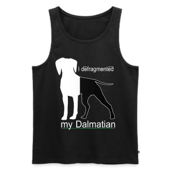 Informatiker Admin Sprüche - Männer Premium Bio Tank Top - Schwarz - Vorne - AI Model Male 178 light (178cm)