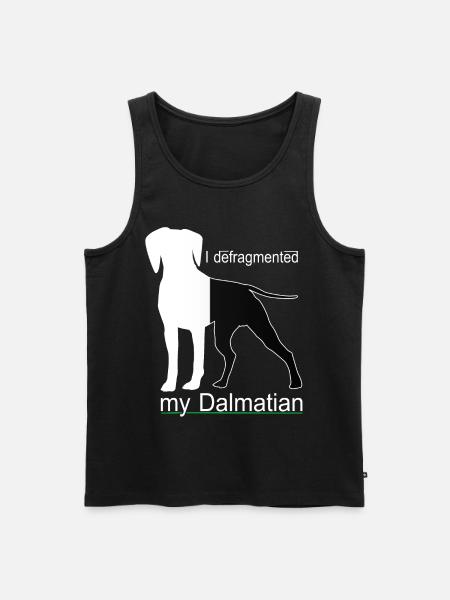 Informatiker Admin Sprüche - Männer Premium Bio Tank Top - Schwarz