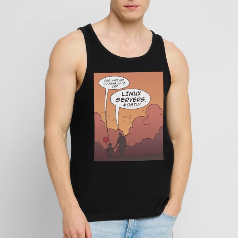 Funny coding programming languages design Men's Premium Organic Tank Top