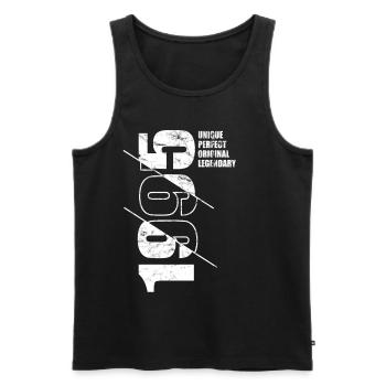 Legendary Original - Born 1995 Birthday - Men's Premium Organic Tank Top - black - Front - Michal (187cm)