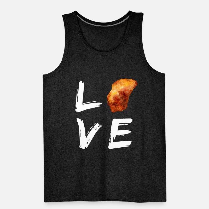 Fleischliebhaber Schnitzelfan Schnitzel Männer Premium Bio Tank Top