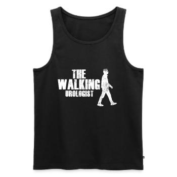 Urologist Urology Student Doctor Gift - Men's Premium Organic Tank Top - black - Front - AI Model Male 178 light (178cm)
