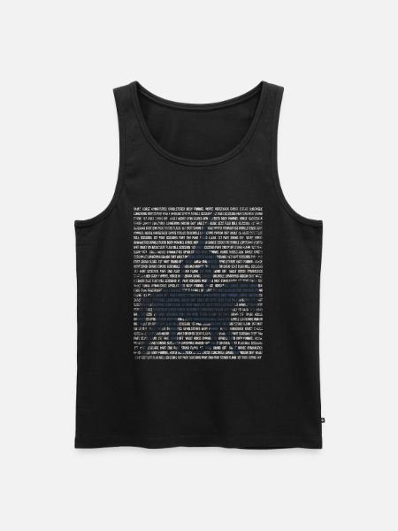 Vaulting equestrian gift - Men's Premium Organic Tank Top - black