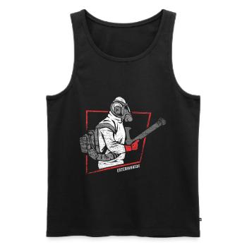 Exterminator pest gift - Men's Premium Organic Tank Top - black - Front - AI Model Male 178 light (178cm)