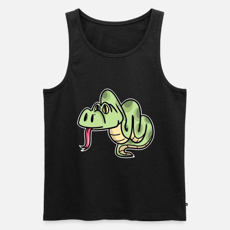 python - Débardeur bio Premium Homme - noir