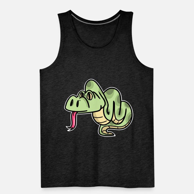 python Men's Premium Organic Tank Top