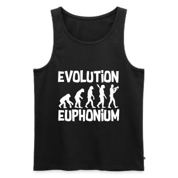 Euphonium Entwicklung - Männer Premium Bio Tank Top - Schwarz - Vorne - Michal (187cm)