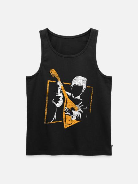 Balalaika gift - Men's Premium Organic Tank Top - black